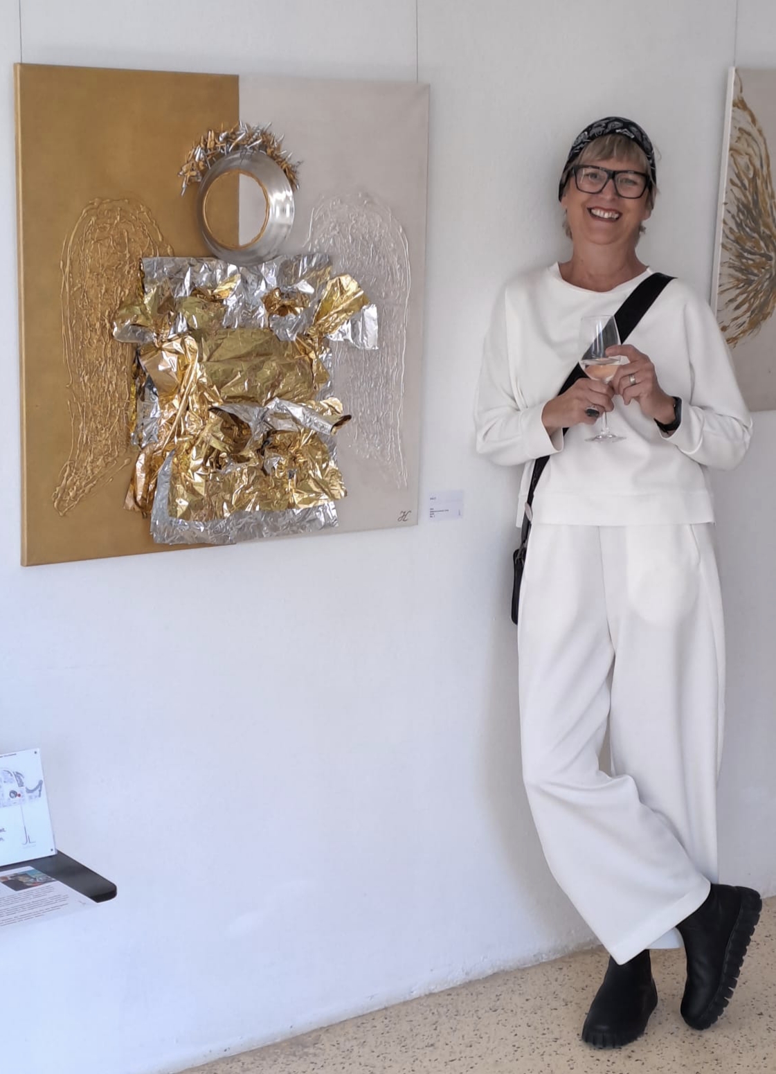 Ausstellungsansicht mit Judith Lux